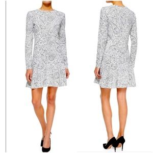 Tory Burch doodle print dress